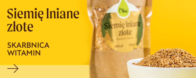 Siemię lniane złote Olini