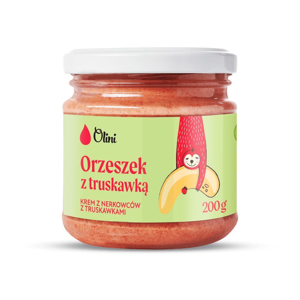 Orzeszek z truskawką Olini