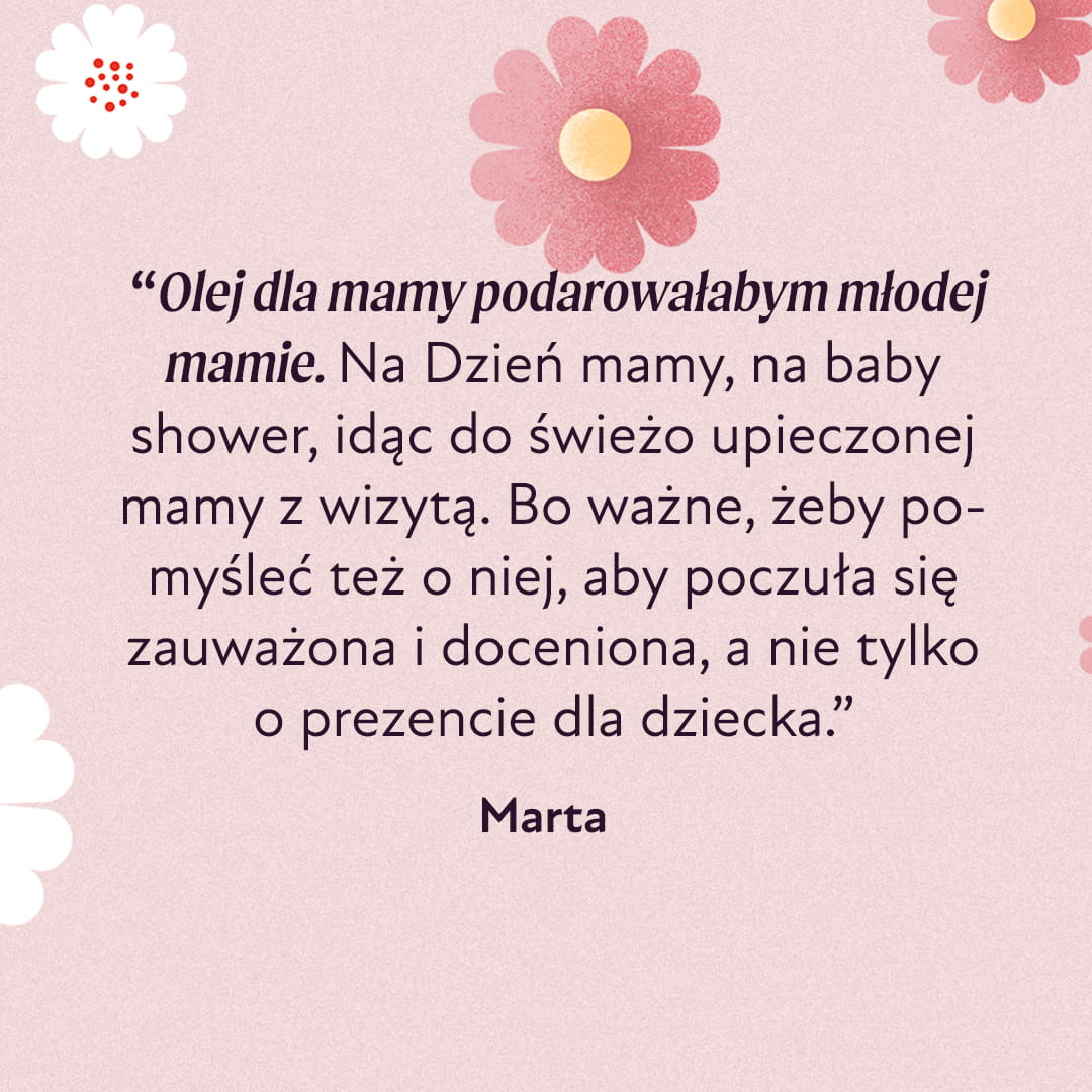 Olej dla mamy Olini