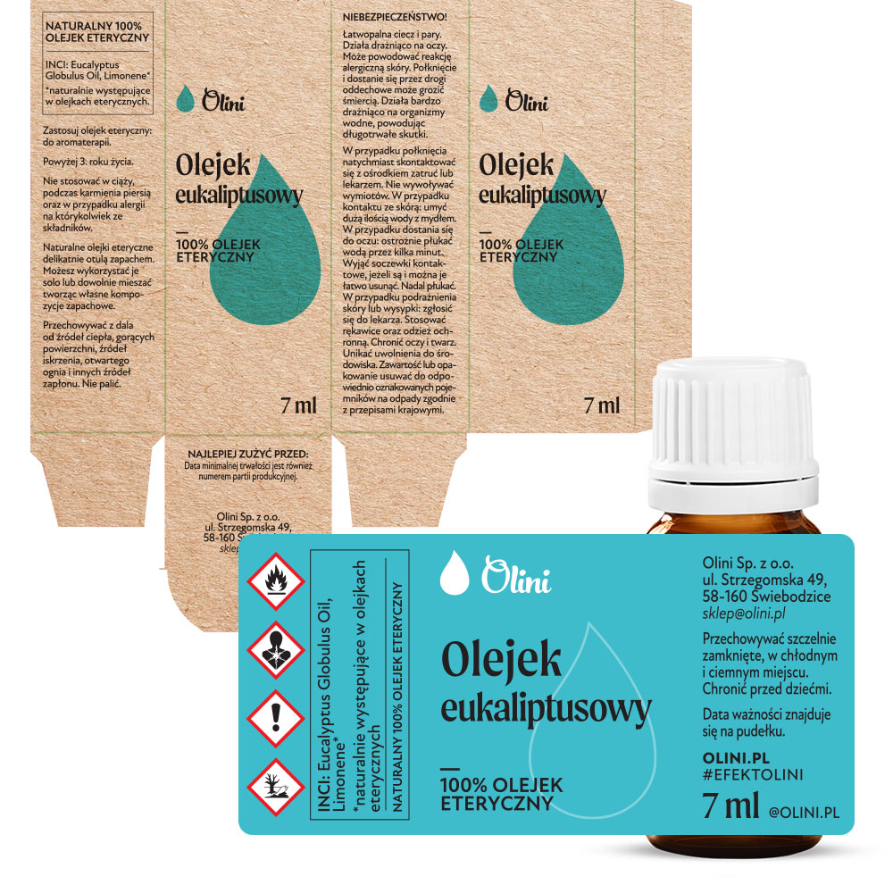 Olejek eteryczny Eukaliptusowy Olini