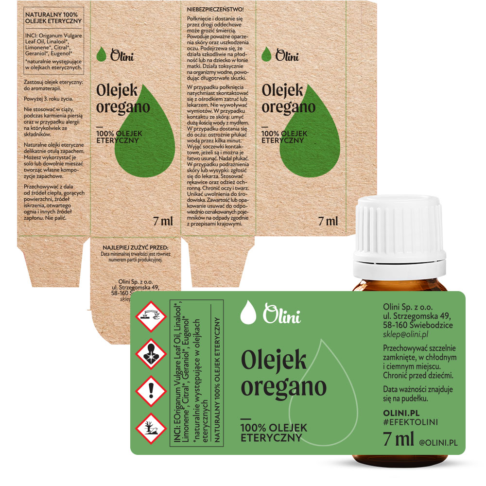 Olejek eteryczny Oregano Olini