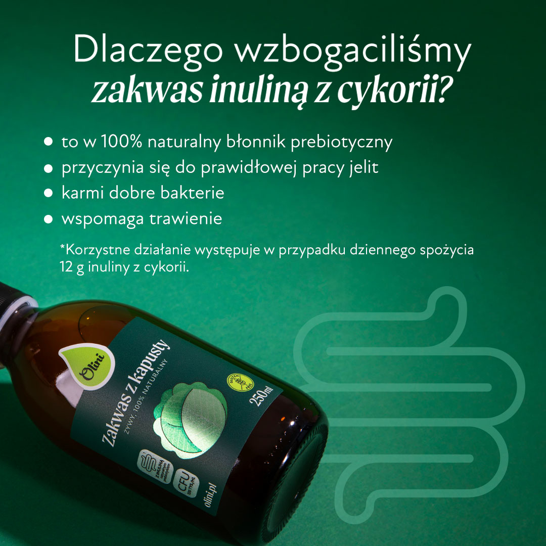 Zakwas z kapusty Olini