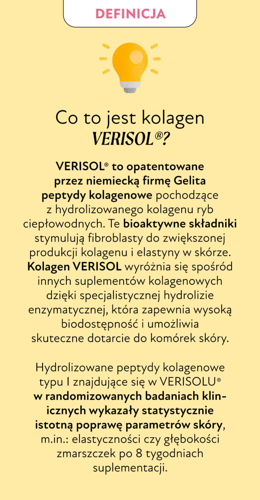 Dlaczego w kolagenie Olini zastosowaliśmy kolagen VERISOL®? - Olini.pl